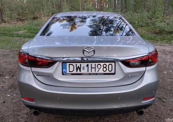 Mazda 6 cena 54000 przebieg: 178987, rok produkcji 2015 z Legnica małe 232